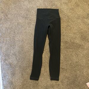 Gray lululemon align leggings - 4
